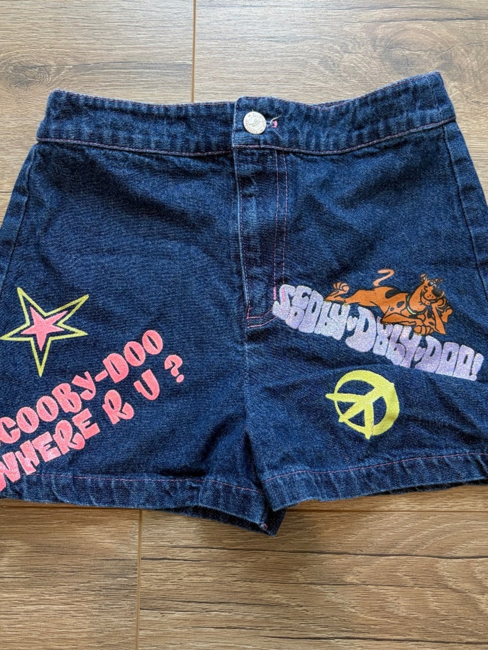 Vintage 1999 Scooby-Doo Girls Shorts size 7/8